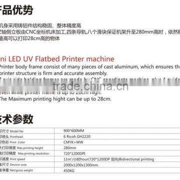 Wood/acrylic/plxi Glass/balsa Wood,gift Craft Cnc Laser Cutting and UV Printing Machine ,CNC & UV Integrated Machine photo-3