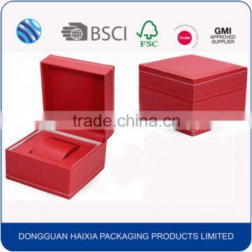 Custom logo and size plastic watch storage box wholeasle