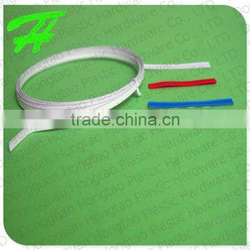 PVC twin-core galvanized wire pliable nose wire for disposable face mask