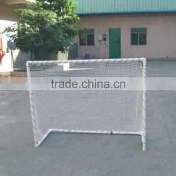 PVC hockey goal with sleeve net