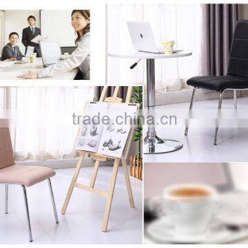 Factory Vendor New Design High Quality Cheap Metal Chromed Dining Chairs photo-3