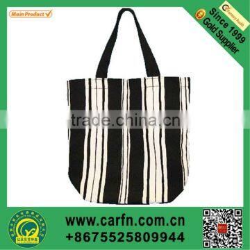 Eco-friendly small zipper cotton canvas tote bags