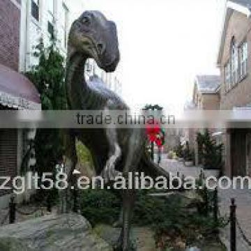 Attractive & Real vivid dinosaur at town garden