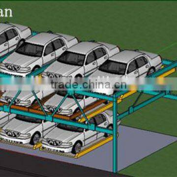 3 level car parking lift