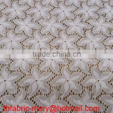 fashionable lace fabric with polyester spandex for home decoration TH-2040