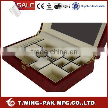 High Quality Large Jewelry Box for Both Watches and Jewelries photo-5
