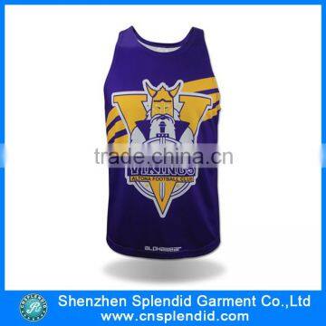 China blank gym mens stringer singlet wholesale younth wrestling Singlet for man