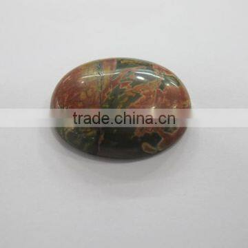 Chinese Picasso Jasper 13*18mm oval cabs-loose gemstone and semi precious stone cabochon beads for jewelry components