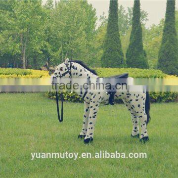 2015hot ride on animal horse plush toy animal