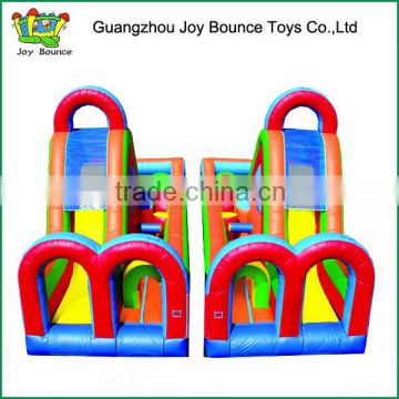 High Quality inflatable turbo rush obstacle course for adult and kids