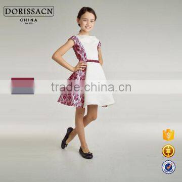 child baby girls birthday party frock model dresses for 8 years old girls