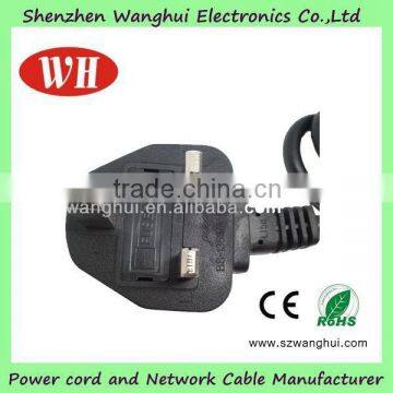 Good quality ac power cord 3 pin cable