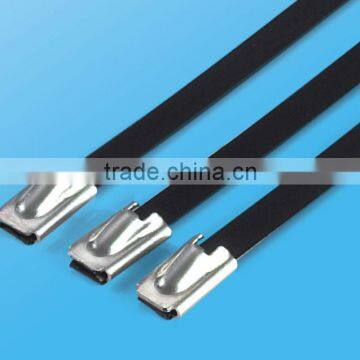 Stainless Steel Ball Lock Cable Ties with Coating