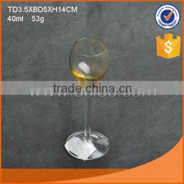 h14 &40ml wholesale goblet with painting