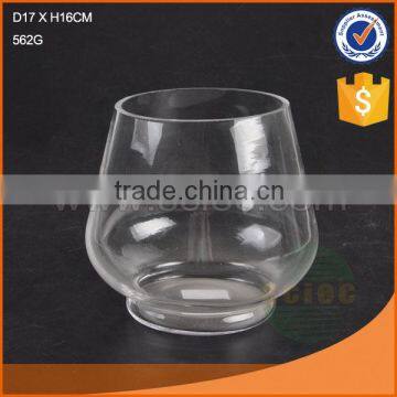 round clear glass fish bowl wholesale