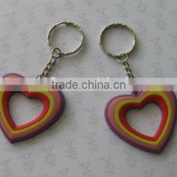 fashion 3d pvc key ring