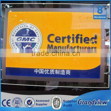 Washroom led backlit frame mirror frame