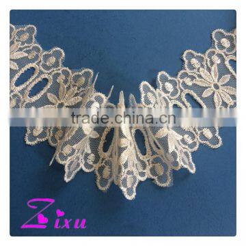 Best seller popular charming gold mesh lace fabric