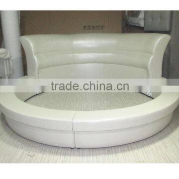 2015 Leather Round Bed SY10067 photo-3