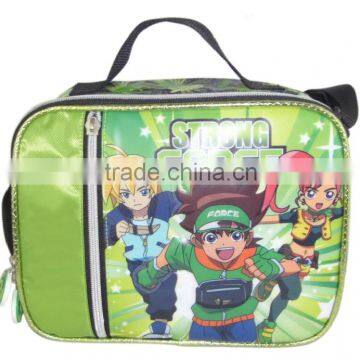 2015 cartoon fashion lunch cooler bag for boys