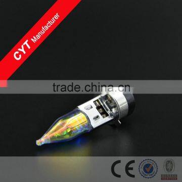 Wholesale BA20D 50W 12V blue Halogen bulb motorcycle headlight