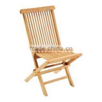 Folding Chair Solid Teak Wood Outdoor Garden Furniture