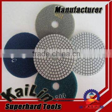 High Quality 100mm wet Diamond Flexible Polishing Pad, Marble Polishing Pads Stone