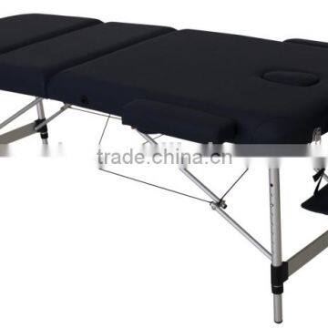 China luxurious design high quality portable 3 section Alu massage table