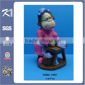 home ornament professional tailor new year symbol monkey resin statues