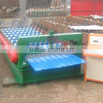 engineers available to go abroad C8 type russia roll forming galvanized steel sheet machine