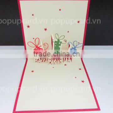 Gifts Happy birthday 3d pop up card