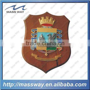 Custom High Quality Souvenir Metal Lapel Pin Badge With Wood Background photo-6