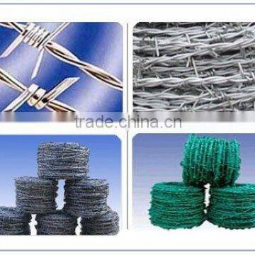 Barbed wire/barbed wire machine/pvc coated barbed wire