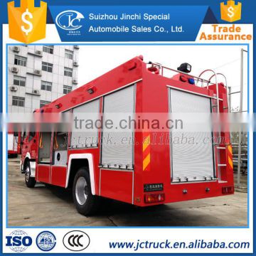 China famous brand double cabin dongfeng fire truck factory