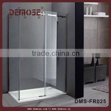 modern bathroom glass interior doors kit