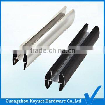 WC Public Toilet Partition Cubicle Alumium Profile High Quality Headrail Part