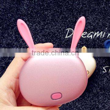 New product 2015 hand warmer power bank 4500mah electric hand warmer pocket hand warmer