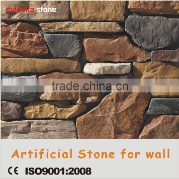 Easy install cheaper price wall coating stone panel artificial Hotel stone