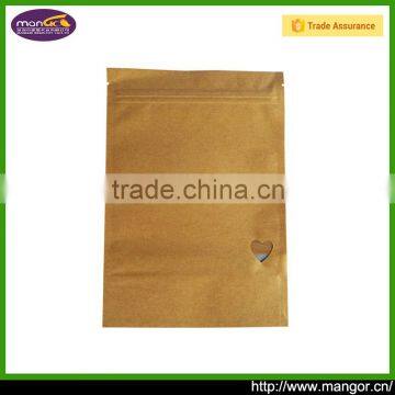 Shenzhen Factory Australia EXW CIF FOB Price Use Food Chemical Material Zipper Kraft Paper Bag Heat Seal For Honey Product photo-6