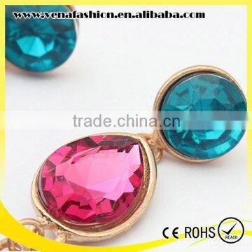 Europe Style Acrylic Material Free Sample Diamond Earring photo-4