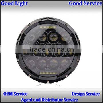 OVOVS Hot Sales Round Car Led Driving Work Light 7inch 75w Led Headlight for Cars photo-3
