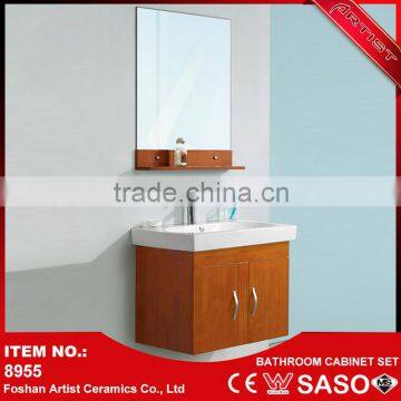  China Market Sliding Bathroom Dressing Wash Basin Mirror Cabinet