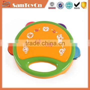 Professional design plastic baby toy bell and drum for sale