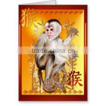 2016 high quality greeting card/Custom postcard