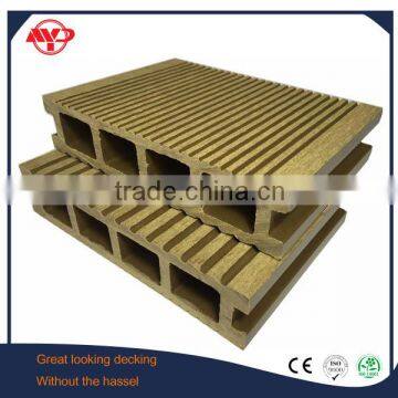 Waterproof Multi-colored Co-Extruted waterproof interlocking composite decking China