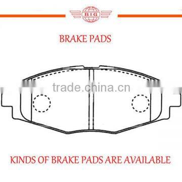 genuine brake pad installed on front axle for CHEVROLET MATIZ car