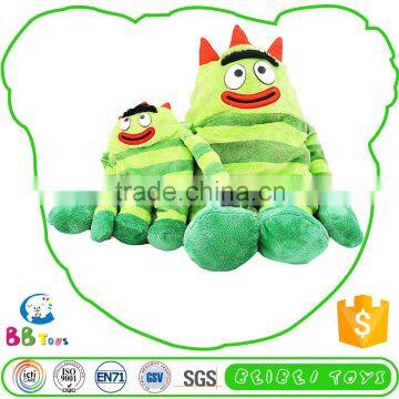 New Design High Standard Advantage Price Custom-Made Cute Green Monster Backpack