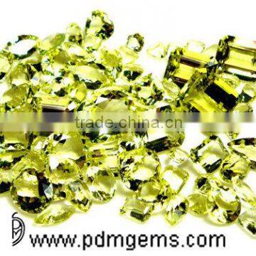 Lemon Quartz Mix Shape Cut Faceted Lot For Finger Rings From Manufacturer photo-2