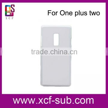 2D Hard Plastic Sublimation Cover for One Plus Two for One Plus One