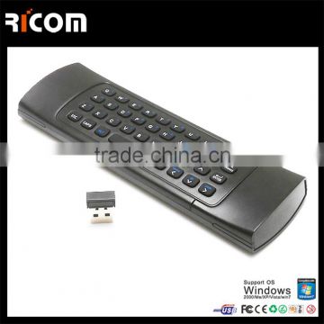 2.4G air wireless keyboard with built in mouse--MX3--Shenzhen Ricom